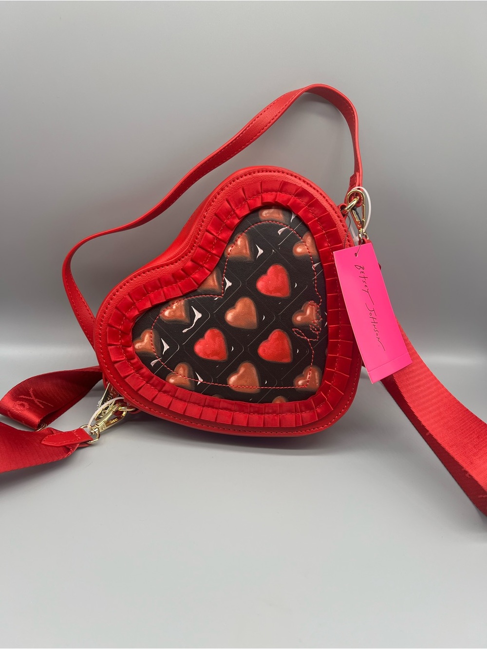 Betsey Johnson Valentine’s Day box of chocolate purse